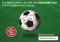 Der täglich Pass in die Tiefe. Die Fußball-WM 2010 in Ihrer Süddeutschen Zeitung