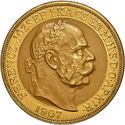 100 Korona (Franz Joseph I 40th Anniversary Coronation)