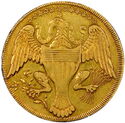 1 Dollar (1792 '$10' Contemporary Washington President Gold (Regular Strike))