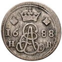 4 Pfennig (Date on obverse and reverse)
