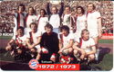 Meisterschaften des FC Bayern München 4 - 1972 / 1973