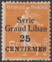 Type Semeuse overprint and Syrian surcharge