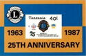 Emblem; Lions Club Dar es Salaam, 25th Anniversary