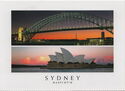 Sydney. Sydney Opera House and Harbour Bridge