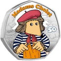 50 Pence (The Wombles - Madame Cholet - Silver Color)