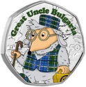 50 Pence (The Wombles - Great Uncle Bulgaria - Silver Color)