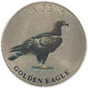 10 Pence (British Isles Wildlife - Birds of Prey - Golden Eagle Color)