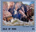 Isle of Rona. Views Painted by Colin Gibson. Cliffs