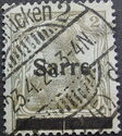 Germania, overprint 'Sarre'