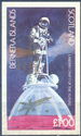 John Glenn. Returned to Space 30.10.1998 gold overprint