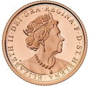 ¼ Sovereign (Quarter-Sovereign Seated Britannia - 200th Anniversary)
