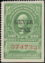 Silver Tax - George Washington (1732-1799)