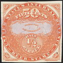 Stamp:-Beer---Numeral-(United-States-of-America:-Revenue-Stamps)