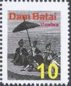 Dam Batai - Umbrellas Beach scene