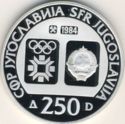 250 Dinara (1984 Winter Olympics - Josip Broz Tito)