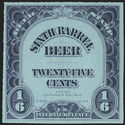 Stamp:-Beer---Numeral-(United-States-of-America:-Revenue-Stamps)