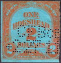 Stamp:-Beer---Numeral-(United-States-of-America:-Revenue-Stamps)