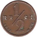 Β½ Rigsbankskilling