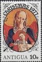 "Virgin and Child" (Tura) - Overprinted