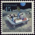 Rover Vehicle delivering Mail to Space Colony
