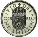 1 Shilling (Arms of Scotland)