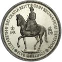 5 Shillings (1 Crown - Coronation Queen Elizabeth II)