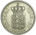 2 Kroner (25 yrs. Of Reign)