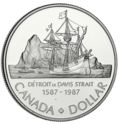 1 Dollar (400th Anniversary of the Discovery of Davis Strait