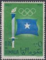 Olympic Torch, Somalia Flag