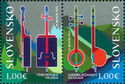 Slovakia-Azerbaijan Joint Issue : Folk Music