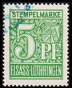 Elsass-Lothringen, 5 pfennig