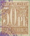 Elsass-Lothringen, 50 pfennig