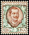 King Vittorio Emanuele III (1869-1947) with Floral Ornaments