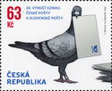 Carrier Pigeon with Envelope