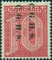 C.G.H.S. on German Officials Watermark "Lozenges Diamond"