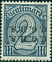 C.G.H.S. on German Officials Watermark "Lozenges Diamond"