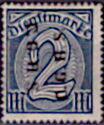 C.G.H.S. on German Officials Watermark "Lozenges Diamond"
