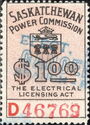 Saskatchewan Power Commission with Coat of Arms