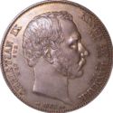 2 Rigsdaler (Death Frederik VII and accession Christian IX)