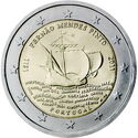 2 Euro (500th anniversary of Fernão Mendes Pinto’s birth)