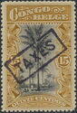 Oil Palm Trees Monolingual "CONGO BELGE" overprinted