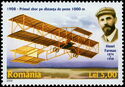 Henri Farman and His Biplane
