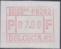 World Philatelic Exhibition "Belgica 82" - P8282
