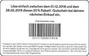 C&A - 20% Rabatt-Gutschein
