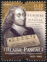 Briefmarke:-Blaise-Pascal,-Mathematician-(Portugal)