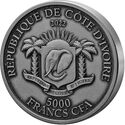 5,000 CFA Francs (Africa Big Five - Completer coin)