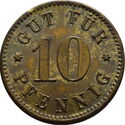 10 Pfennig (Konsum-Verein Penzberg)