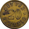 20 Pfennig (Konsum-Verein Penzberg)