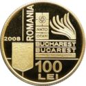 100 Lei (NATO Summit in Bucharest)
