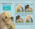 TAIPEI'93 on Puppy and Kitten souvenir sheet